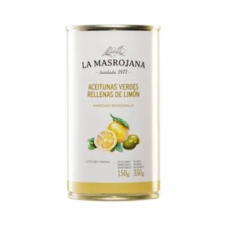 Aceitunas verdes rellenas de limón La Masrojana
