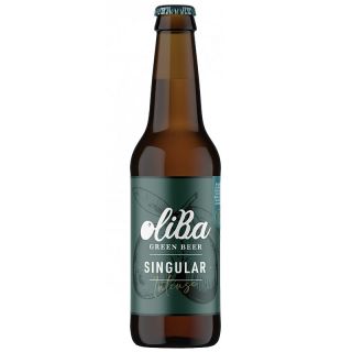 Cerveza verde de aceitunas Oliba Green Beer Singular