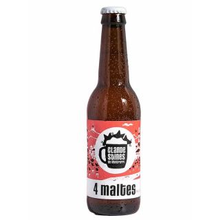 Cerveza artesana Les Clandestines 4 Maltes 33cl