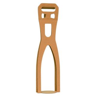 Estuche de transporte expositor 1 bot cava - Serie Kraft