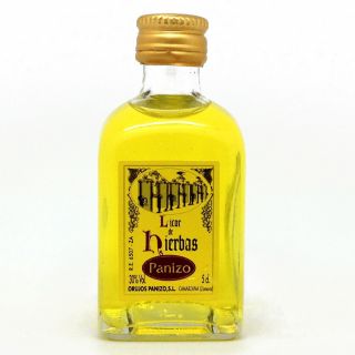 Mini botellin Licor de Hierbas Panizo - Vinateria Tot Vi