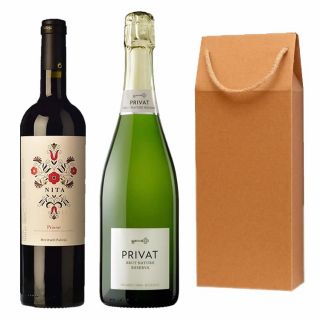 Estuche regalo Privat y Nita Priorat