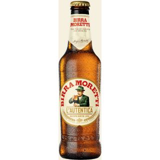 Cerveza italiana Moretti 33cl - Birra Moretti