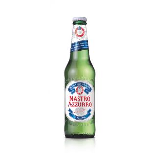 Cerveza italiana Peroni Nastro Azzurro 33cl