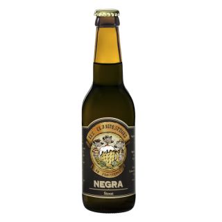 Cerveza artesana Les Clandestines Negra 33cl