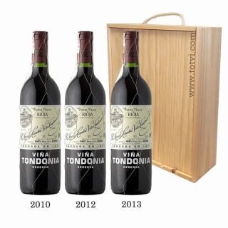 Selección de añadas viña tondonia Reserva