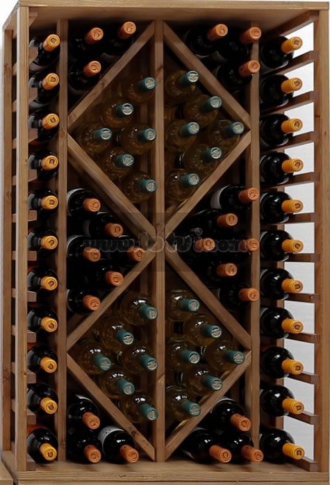 Botellero rustico para vinos 